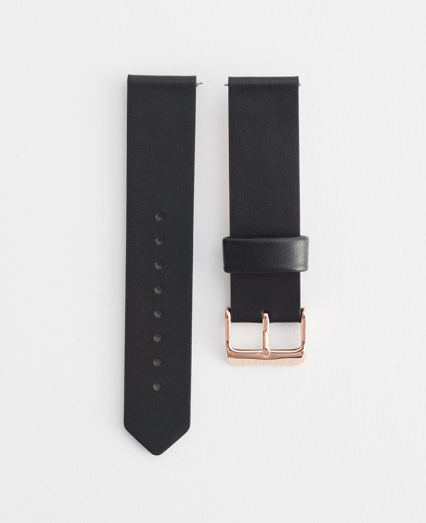 The 20mm Original Watch in Black Leather / Rose Gold Strap  display picture 1