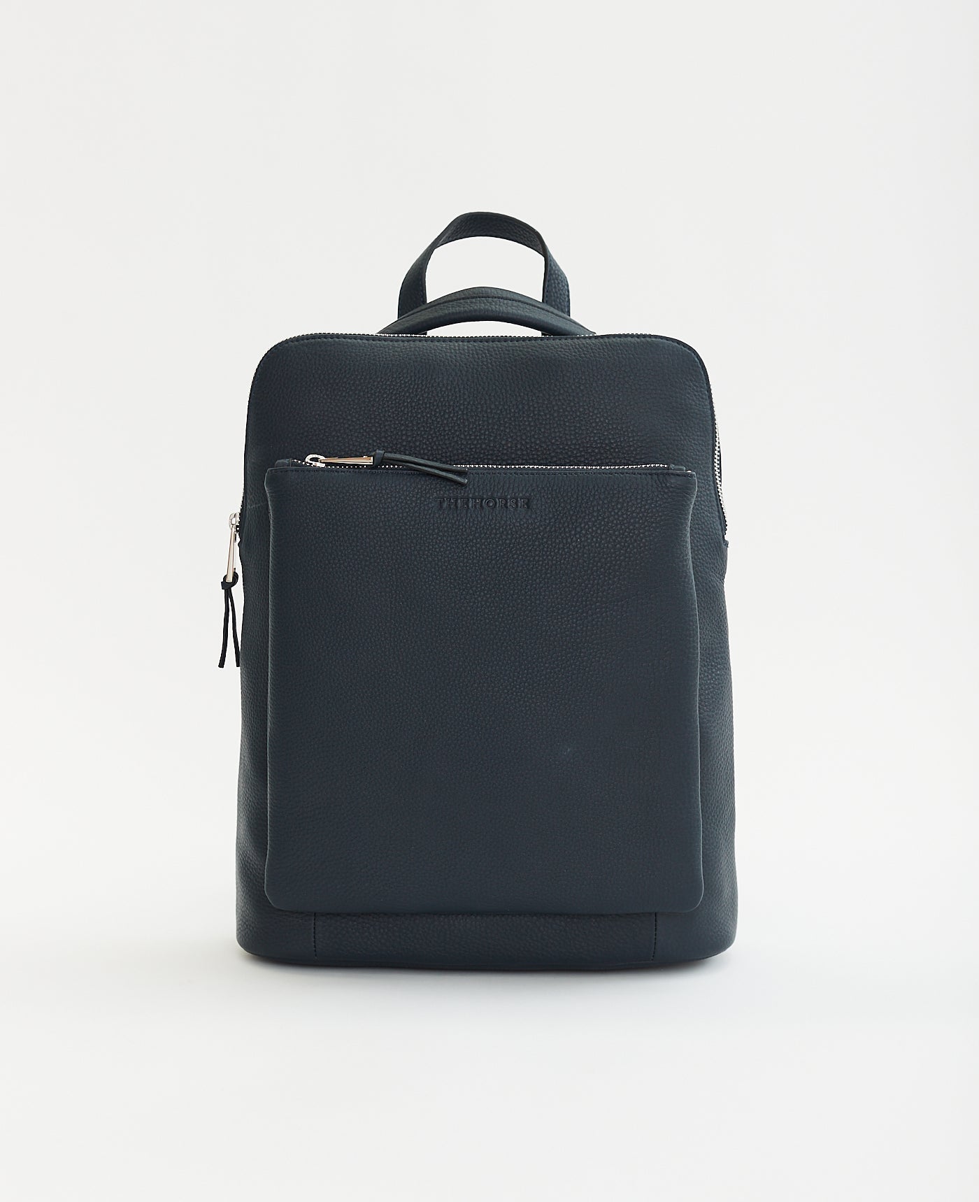 bristol small leather backpack navy Backpack: Dark Navy