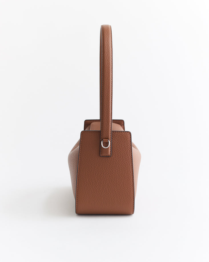 Clementine Shoulder Bag: Deep Honey