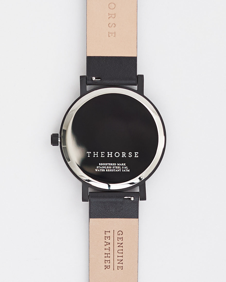 The Original: Matte Black / Black Dial with Rose Gold Indexing