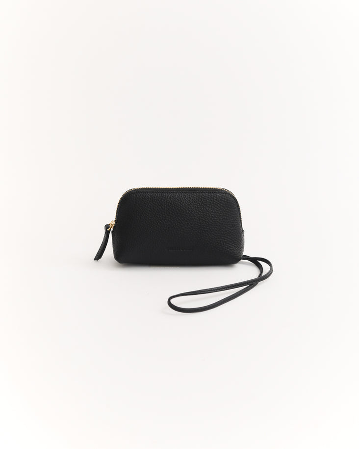 Wrist Pouch: Black Gold