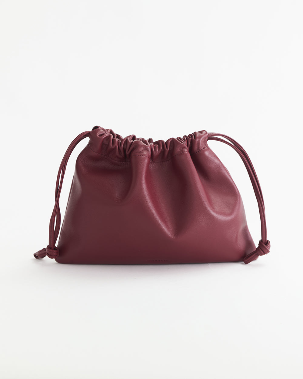 Fin Drawstring Pouch in Cedar Red | The Horse
