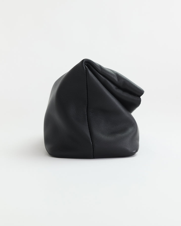 Benny Fold Clutch: Black