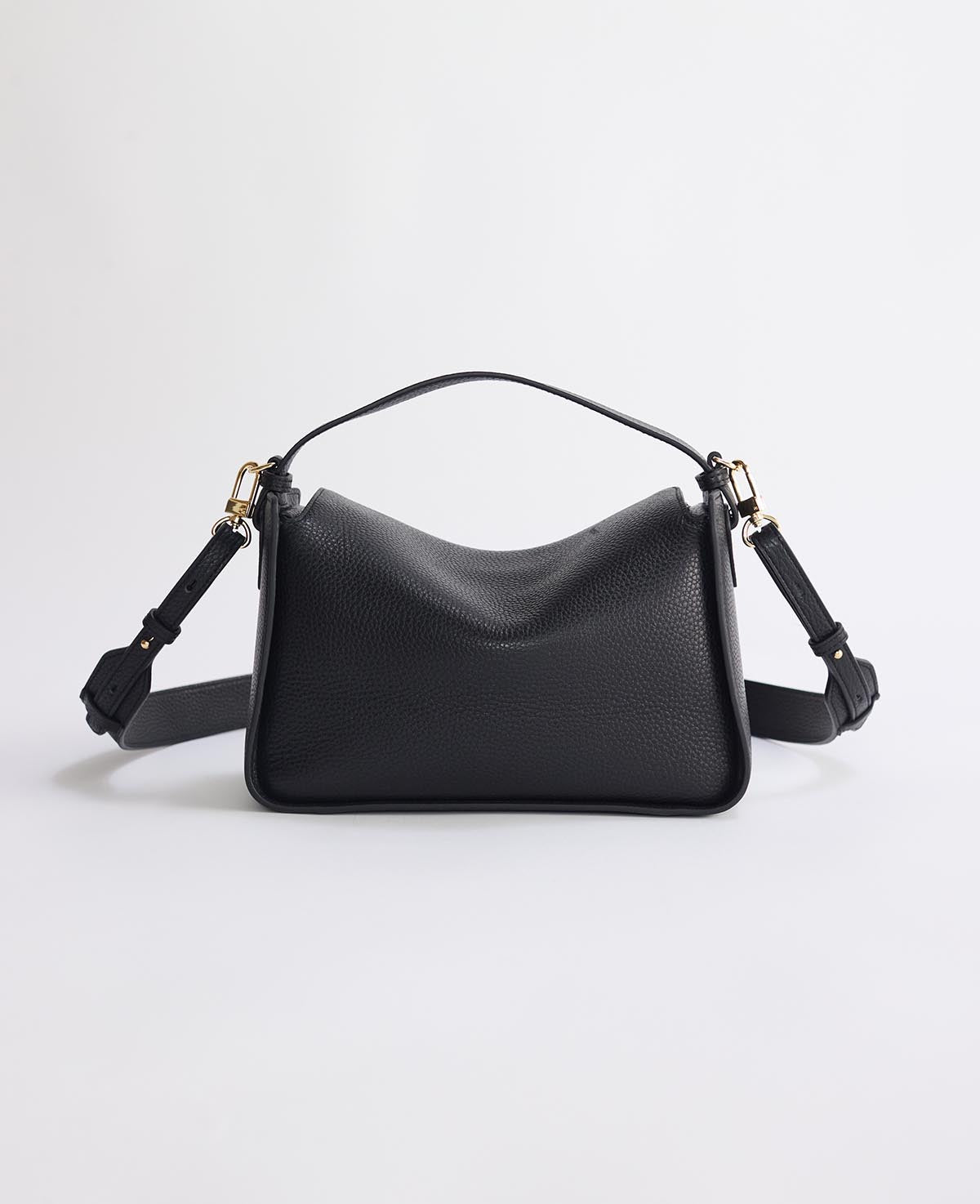 バッグ Clementine Bag Pebbled Leather Clementine Bag in Gold/Black | The Horse