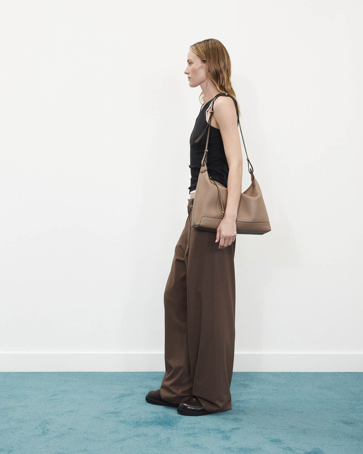 Lou Bag: Taupe