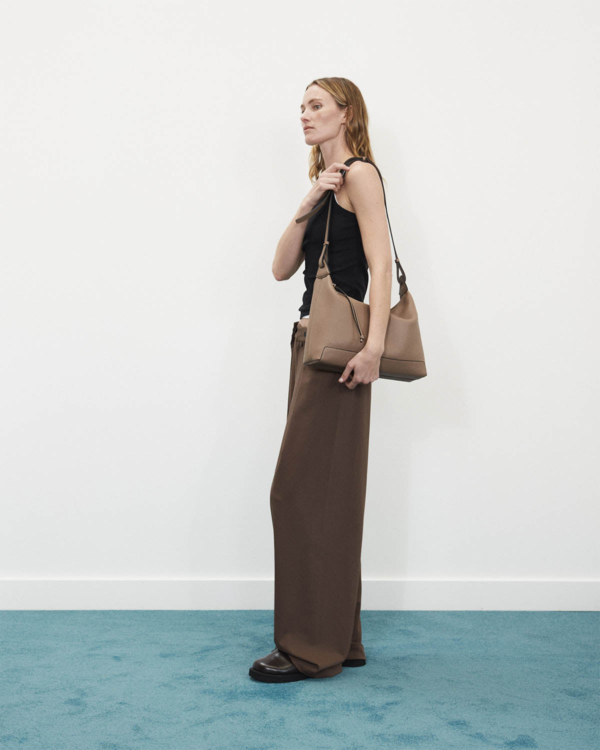Lou Bag: Taupe
