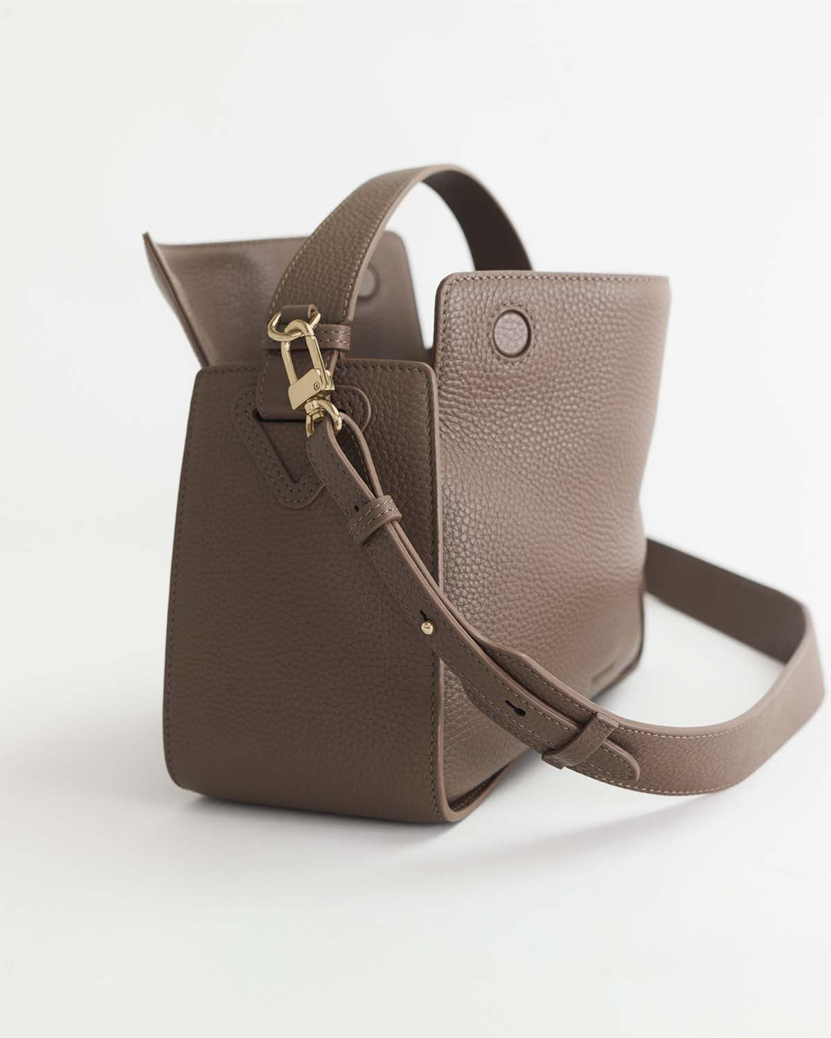 Clementine Bag: Mushroom with Gold