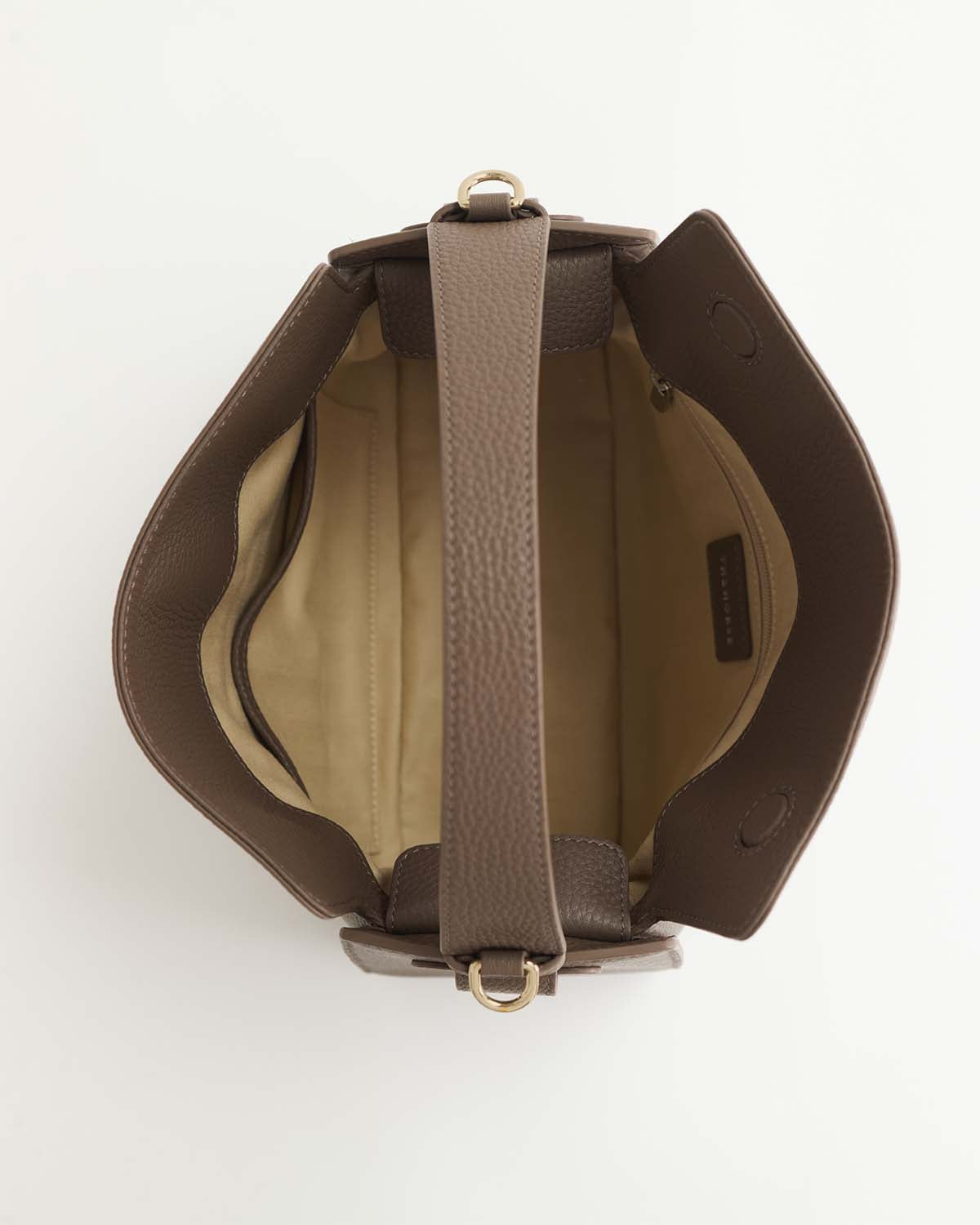 Clementine Bag: Mushroom with Gold
