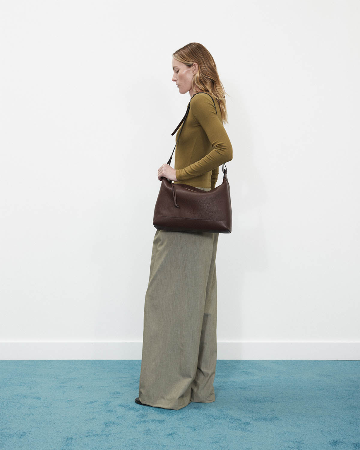 Lou Handbag in coffee leather | The Horse USA