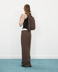 Backpack: Coffee Pebbled Leather