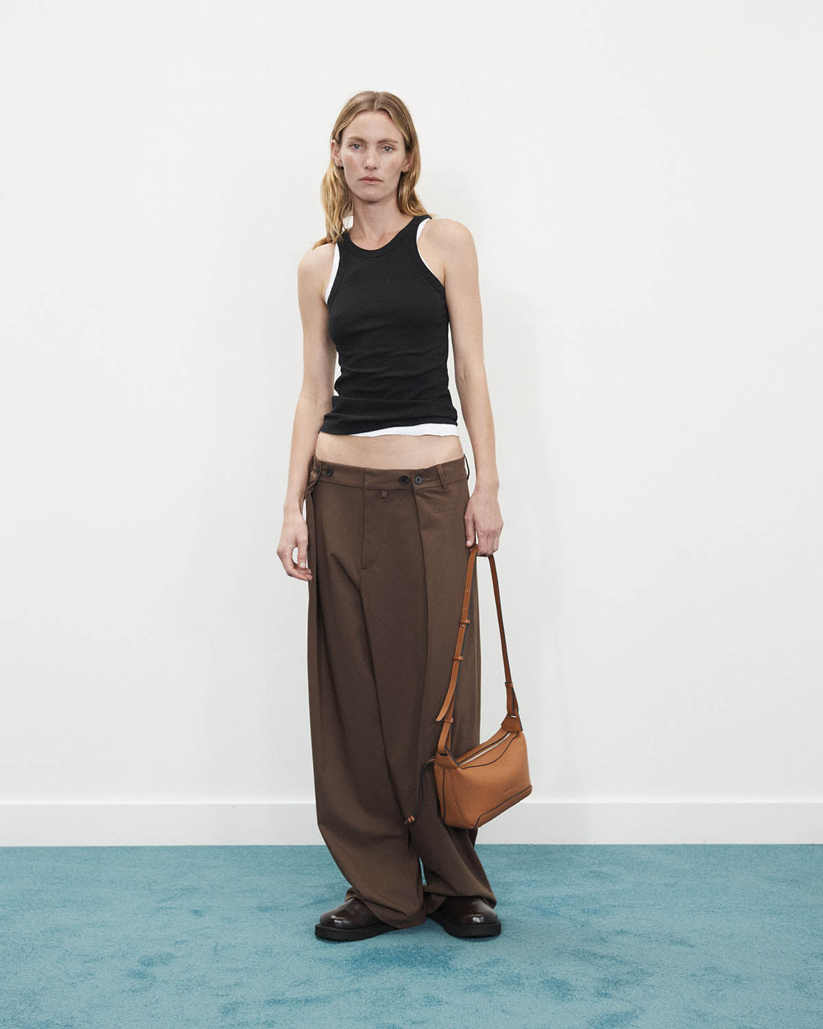 Mini Lou Bag: Tan