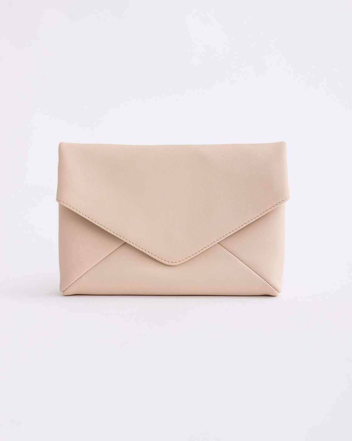 Stella Envelope Clutch: Oat