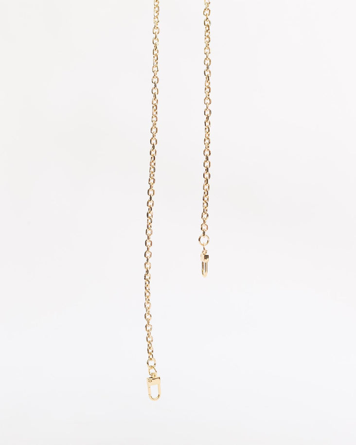116cm Chain Strap: Gold