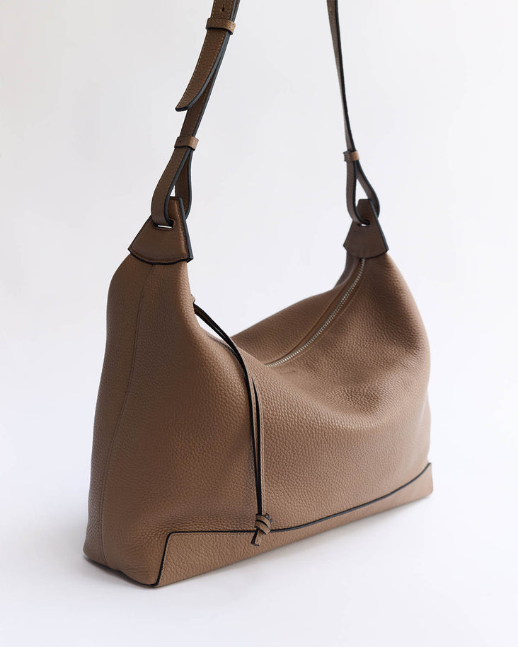 Lou Bag: Taupe