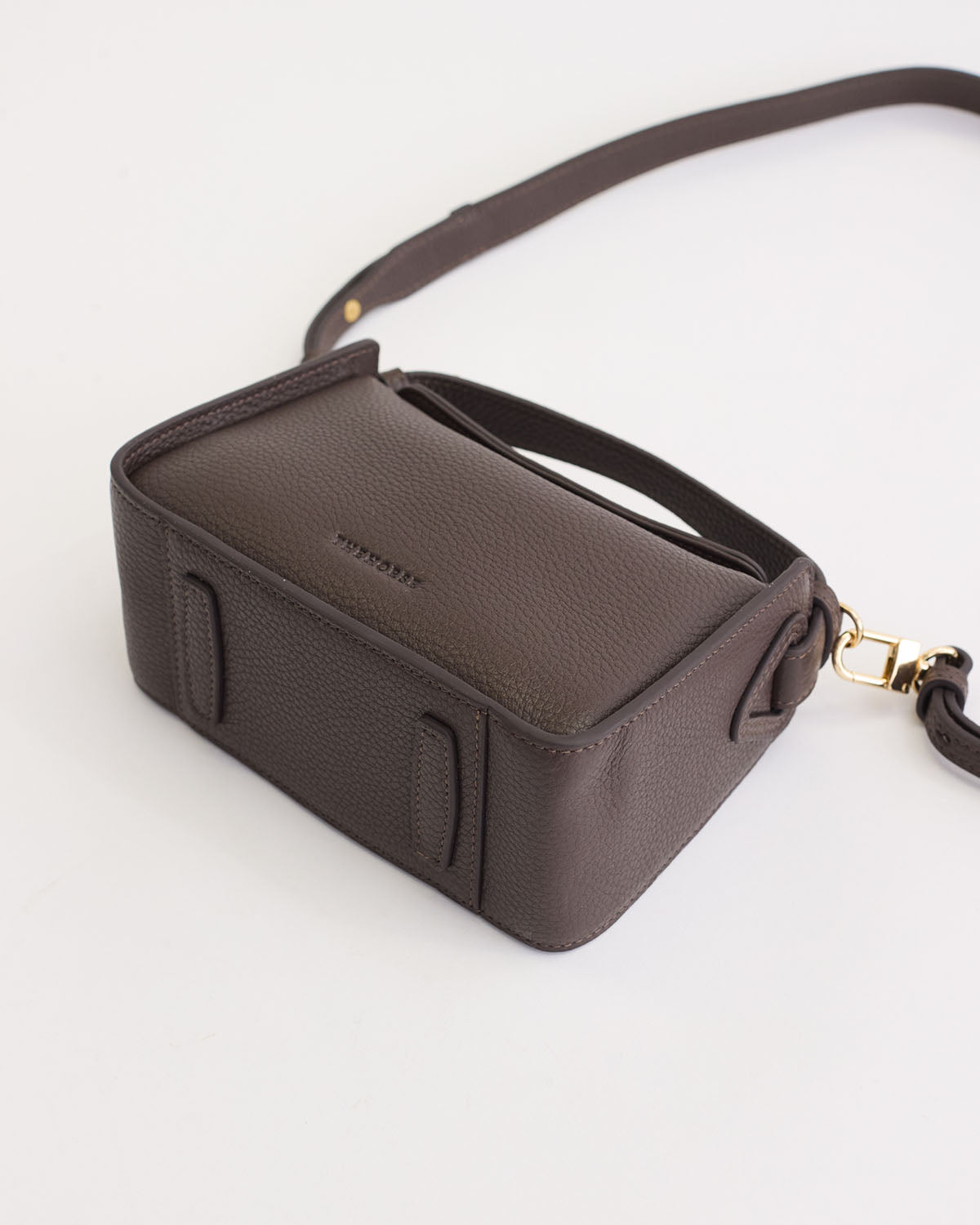 Mini Clementine Bag in Charcoal | The Horse Mini Clementine Bag in Charcoal | The Horse