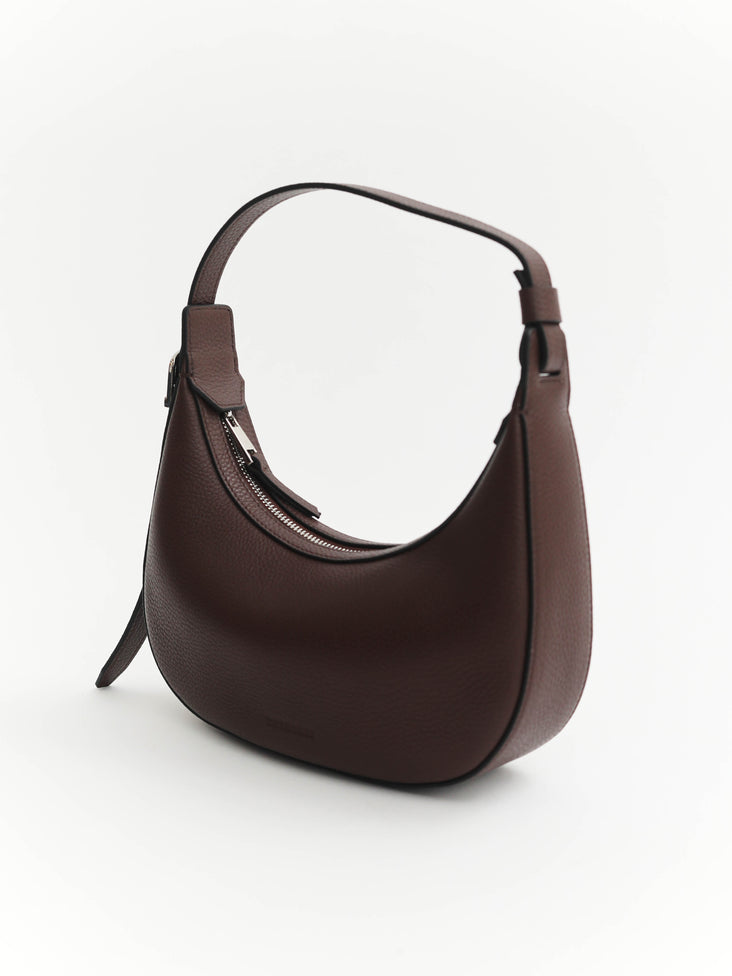 Friday Bag: Coffee Pebbled Leather