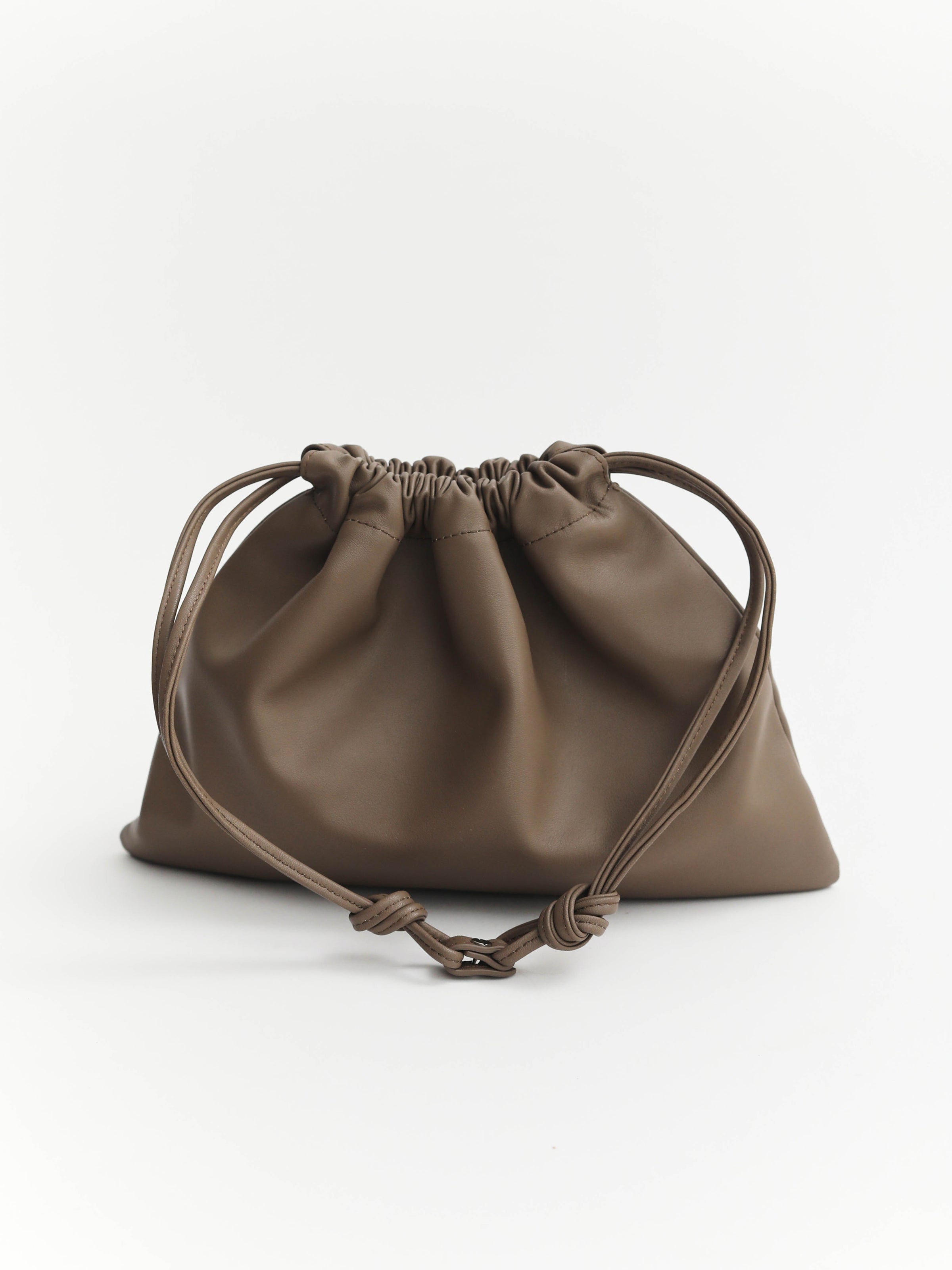 Fin Drawstring Bag: Mushroom
