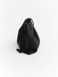 Fin Drawstring Bag: Black