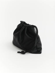 Fin Drawstring Bag: Black