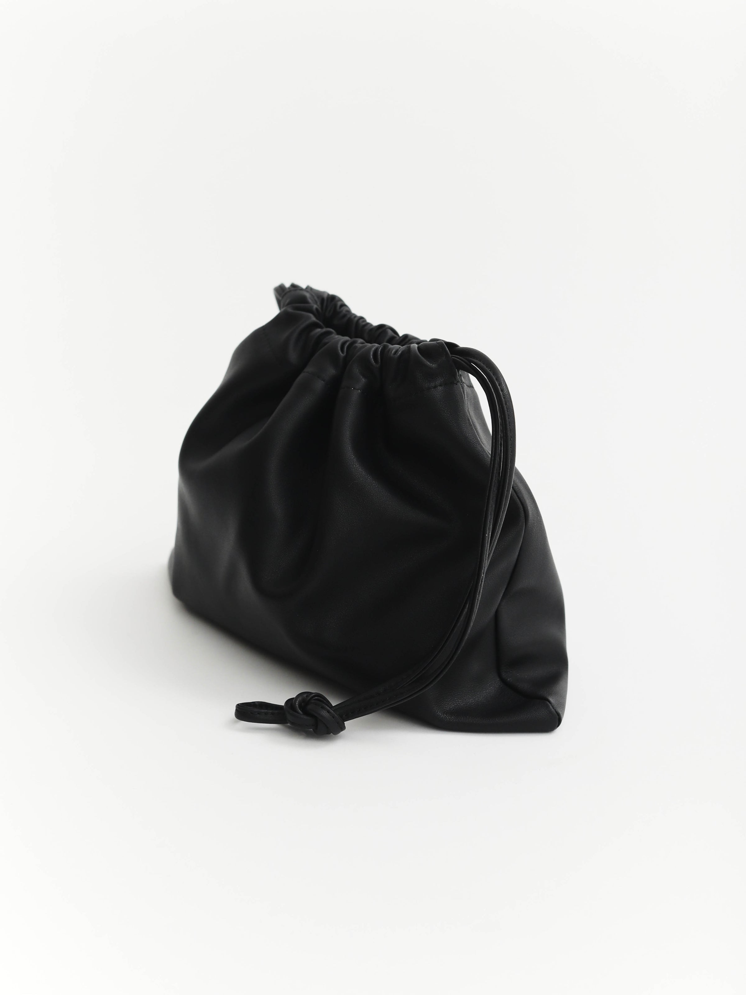 Fin Drawstring Bag: Black