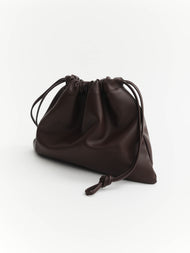 Fin Drawstring Bag: Coffee