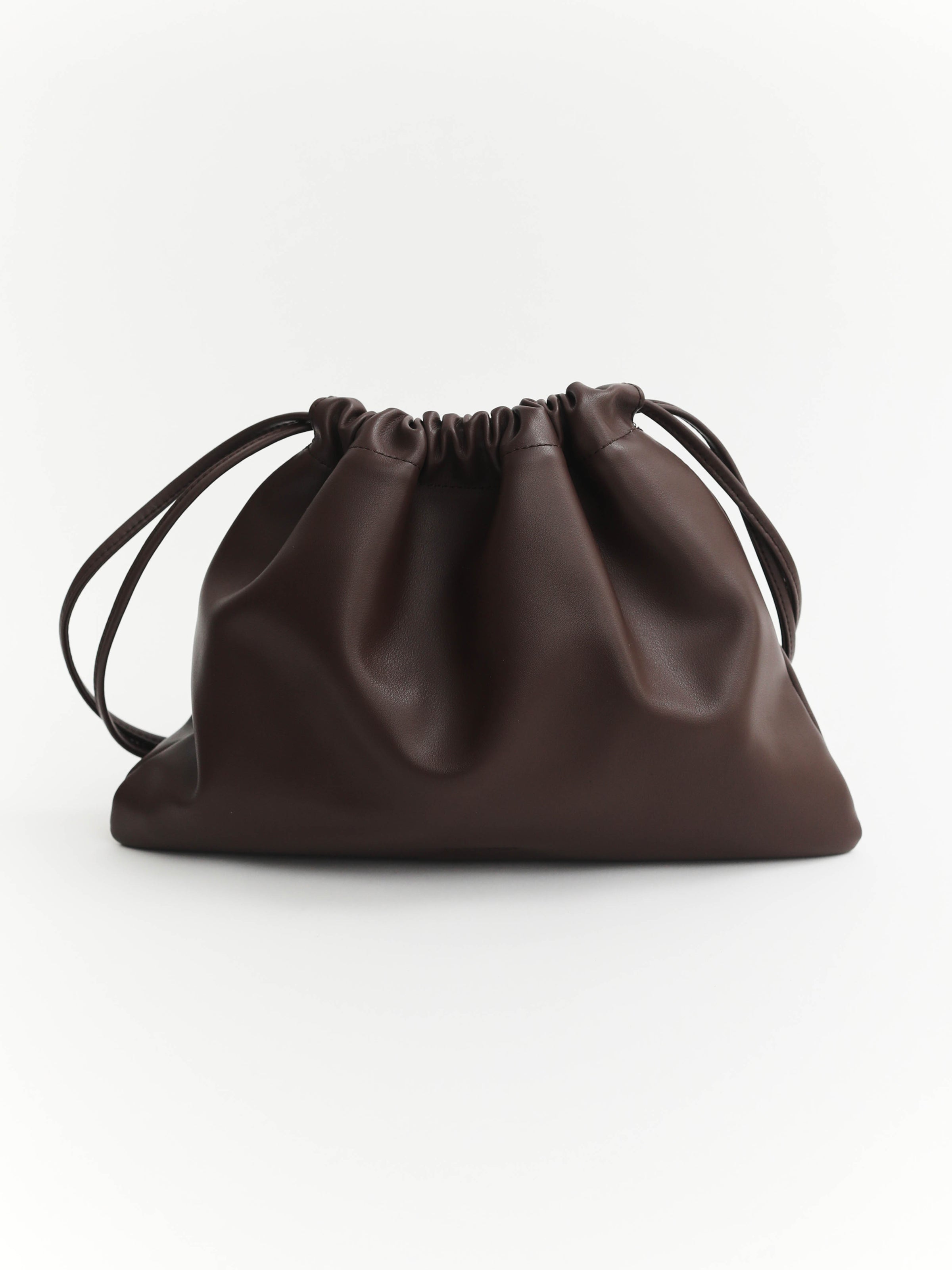 Fin Drawstring Bag: Coffee