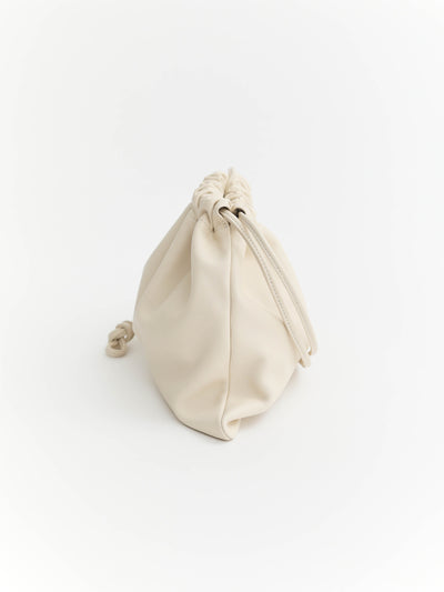 Fin Drawstring Pouch in Oat | The Horse