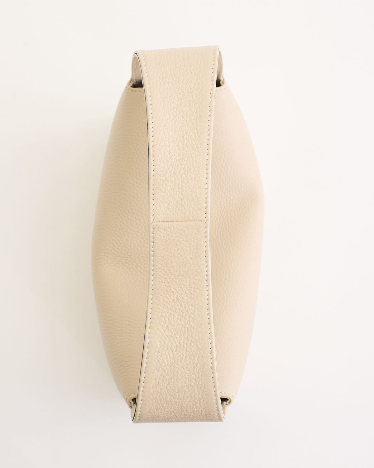 Mae Bag: Oat Pebbled Leather