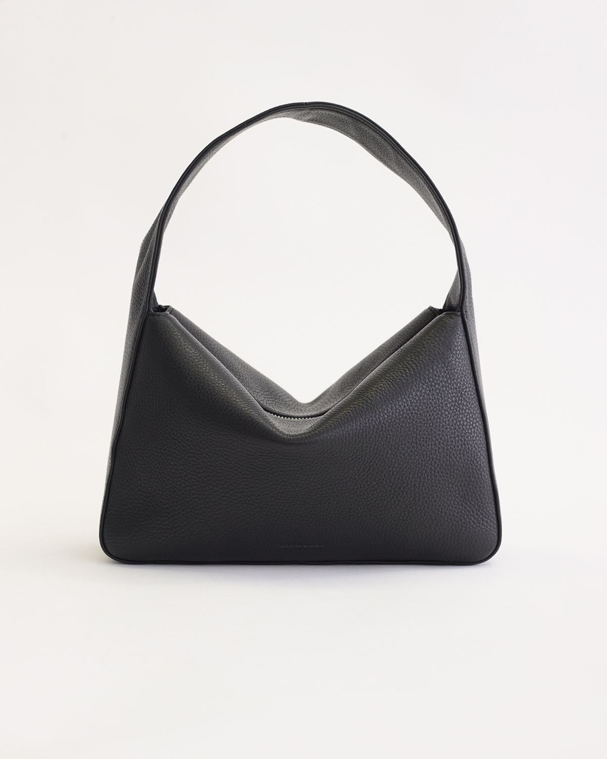 Mae Bag: Black Pebbled Leather