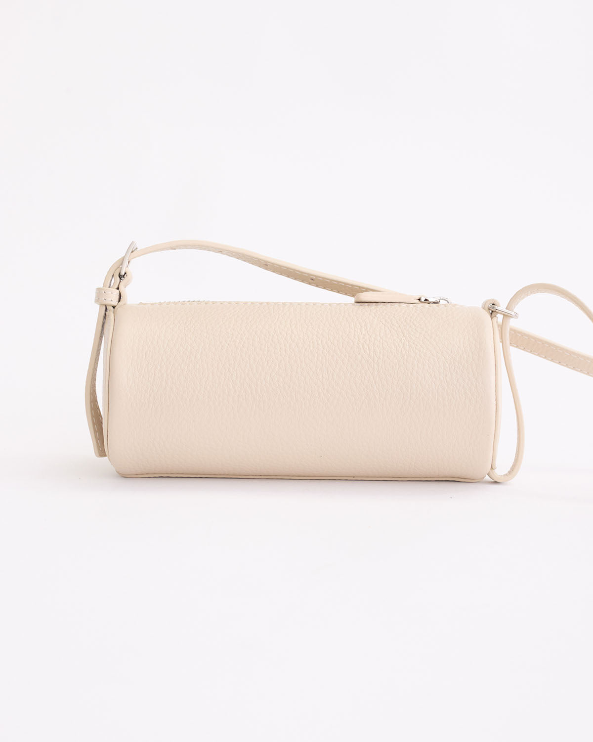 Romy Bag: Oat Pebbled Leather