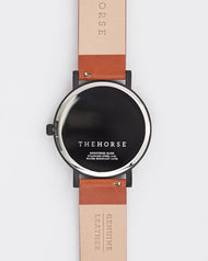 The Original: Matte Black / Tan Leather