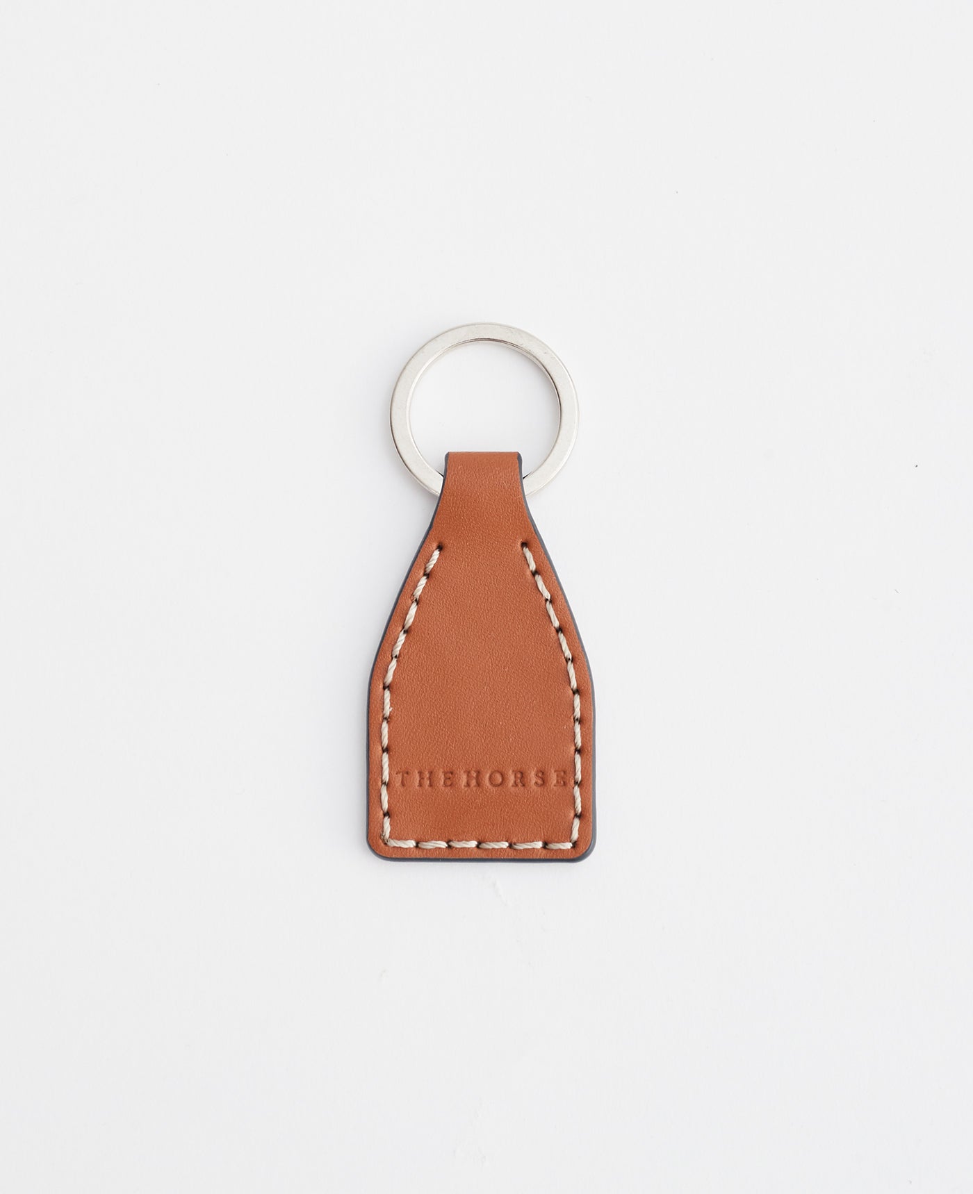 The Keyring in Tan Leather by The Horse