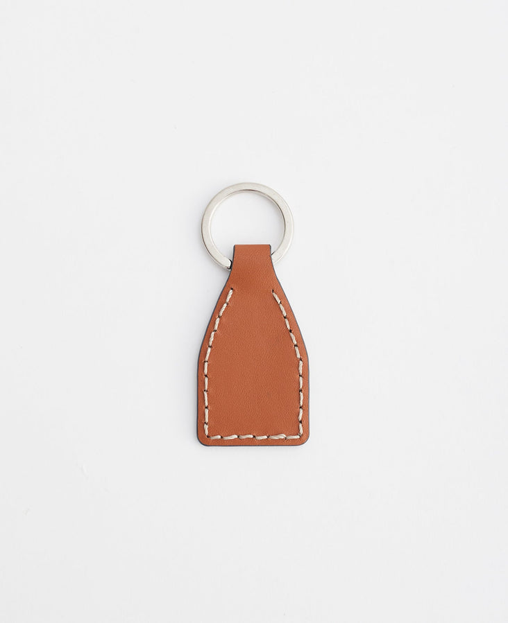 The Keyring in Tan Leather by The Horse