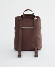 Backpack: Coffee Pebbled Leather