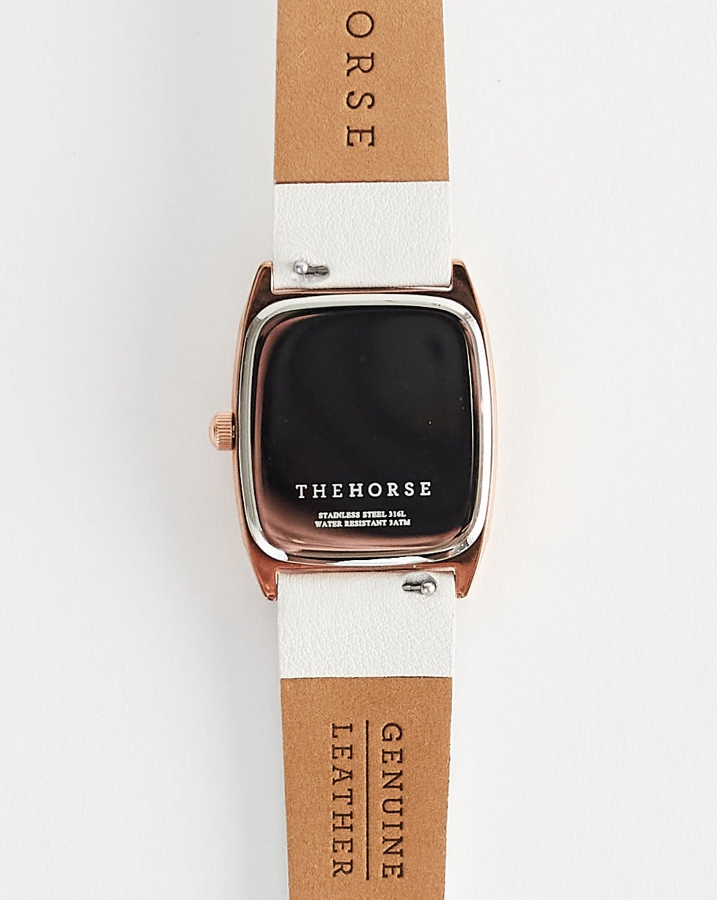 The Dress Watch: Rose Gold Case / White Dial / Milk Leather The Dress Watch: Rose Gold Case / White Dial / Milk Leather