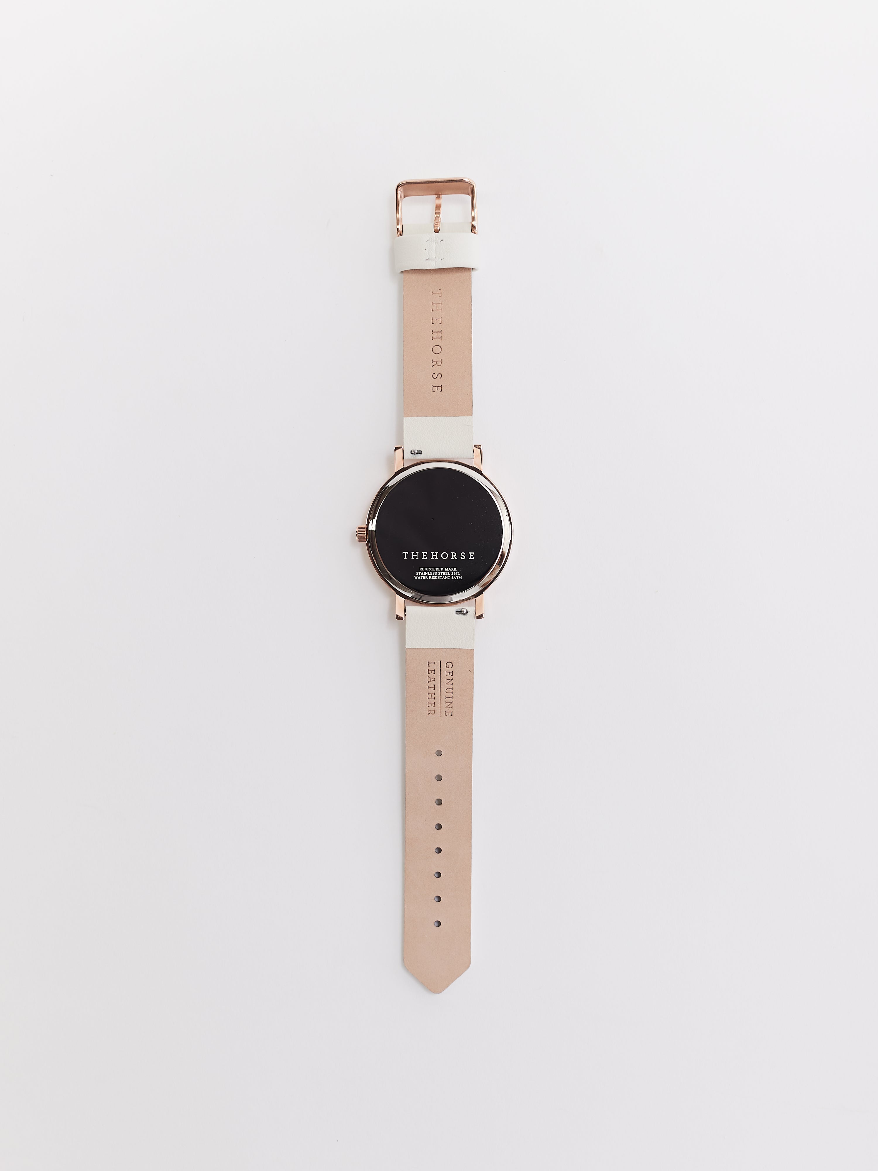 The Original Watch: Rose Gold Case / White Dial / Milk White