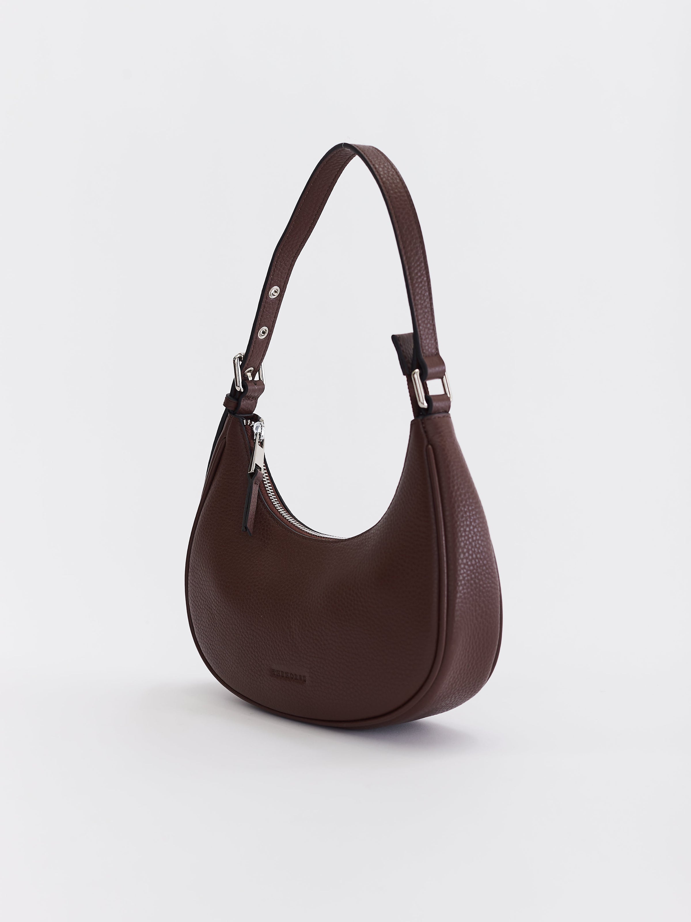 Friday Bag: Coffee Pebbled Leather