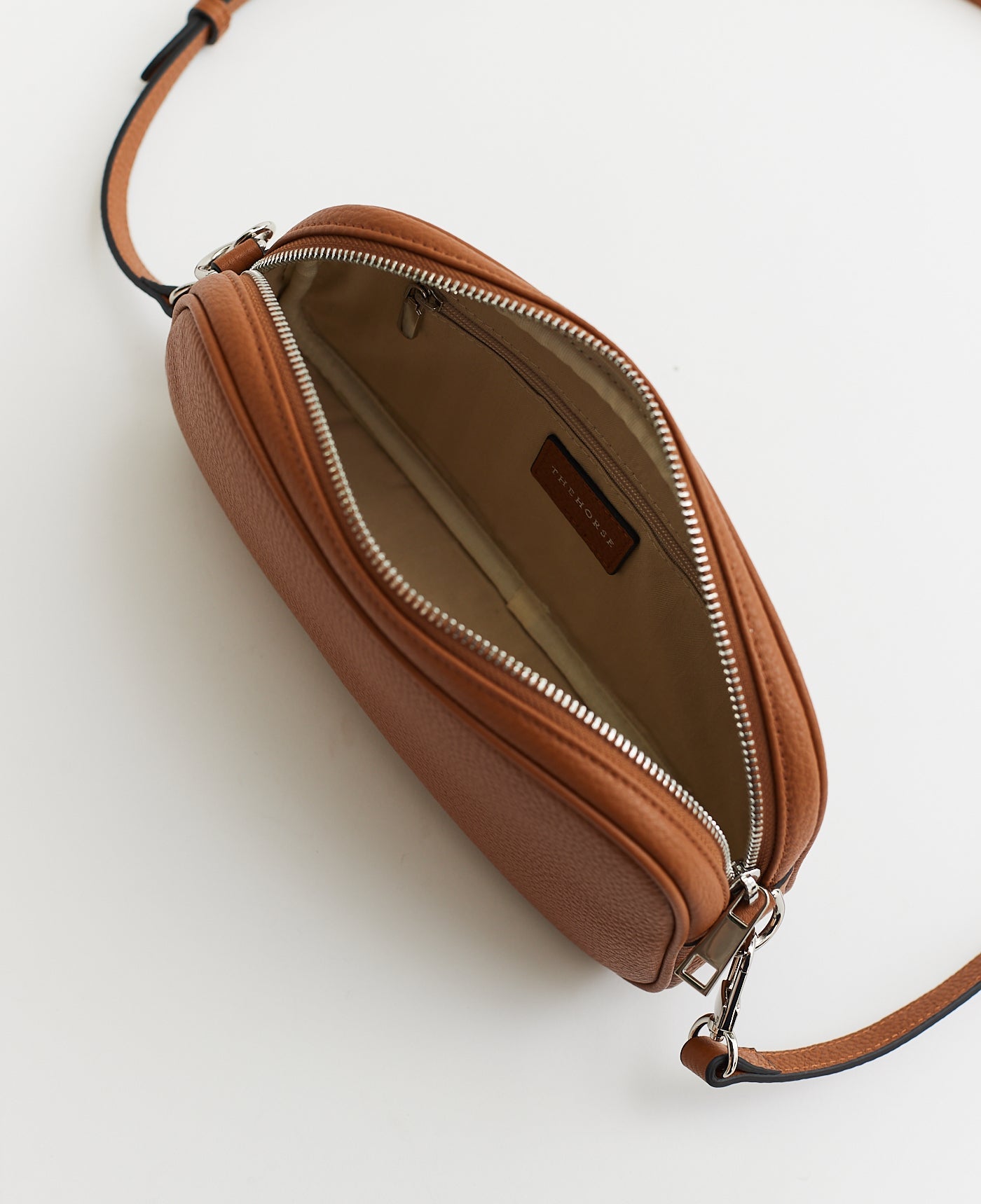 Wyn Crossbody Bag: Tan