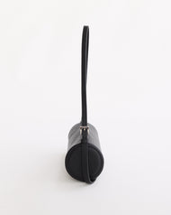 Romy Bag: Black Pebbled Leather