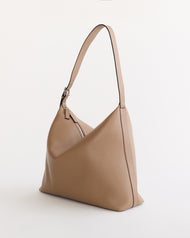 Large Daisy Bag: Taupe