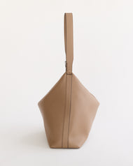 Large Daisy Bag: Taupe