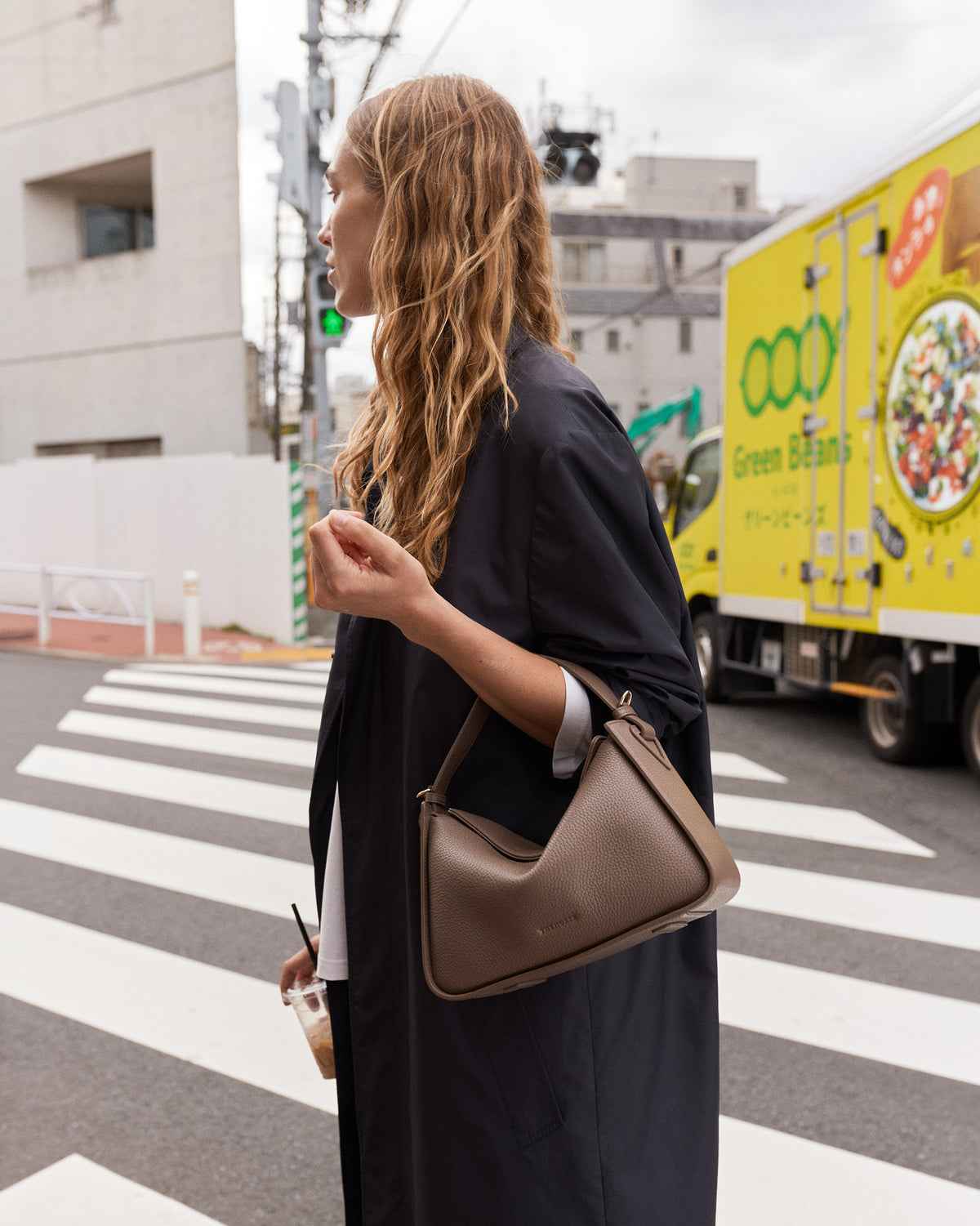 Clementine Bag: Mushroom with Gold