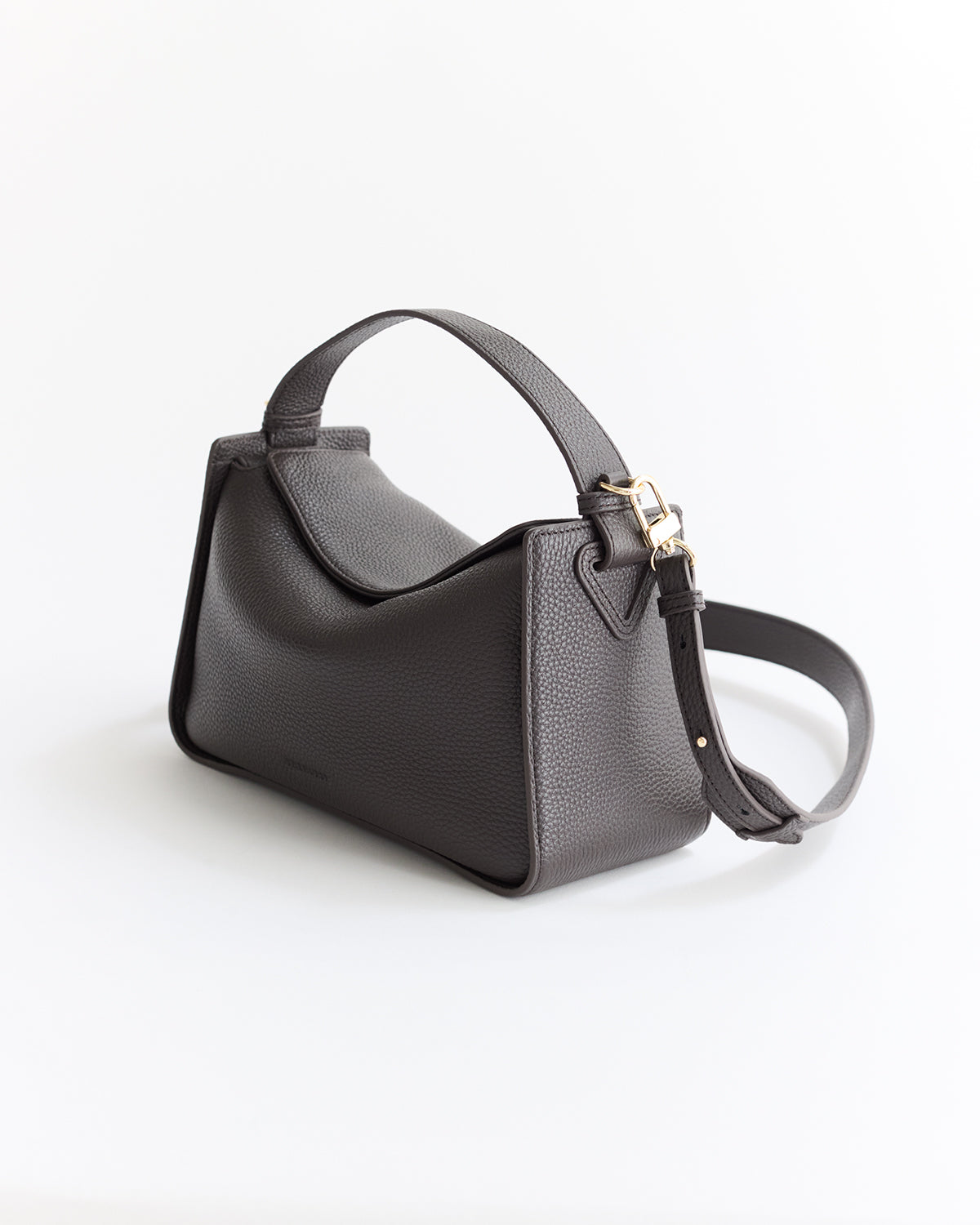 Clementine Bag: Bark with Gold