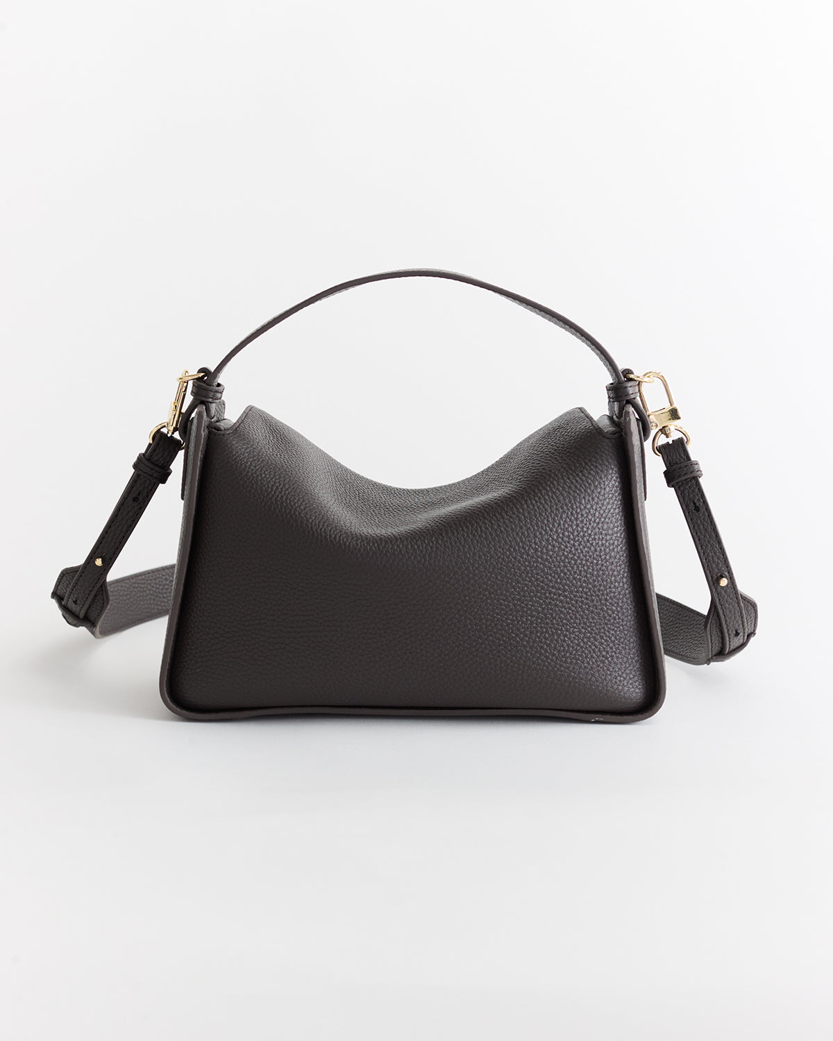 Clementine Bag: Bark with Gold