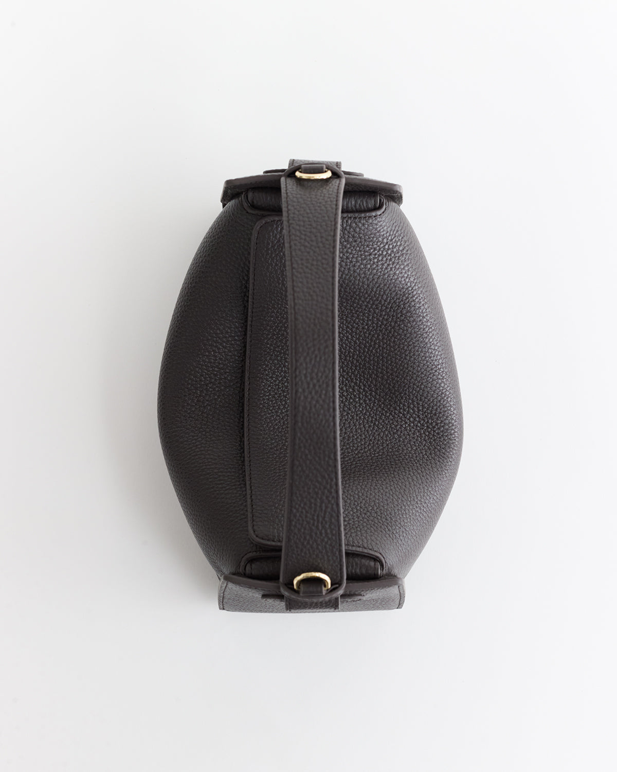 Clementine Bag: Bark with Gold