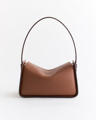 Clementine Shoulder Bag: Deep Honey