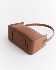 Clementine Shoulder Bag: Deep Honey
