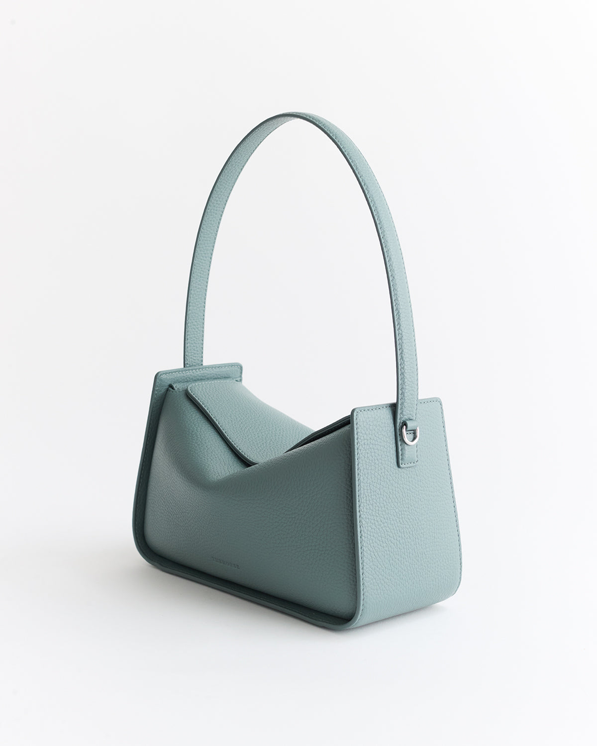 Clementine Shoulder Bag: Bluish Green