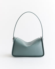 Clementine Shoulder Bag: Bluish Green