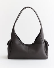 Drew Utility Bag: Bark with Gold